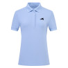 Polo a maniche corte Euro-Star Mara donna - Azzurro chiaro