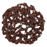 Rete per capelli con strass Imperial Riding - Marrone scuro