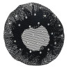 Retina per capelli fini con strass Imperial Riding - Nero