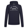 Felpa con cappuccio HV Polo Jewel donna - Marina