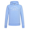 Felpa con cappuccio HV Polo Jewel donna - Blu polvere