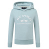 Felpa con cappuccio HV Polo Jewel Kids - Cielo acqua