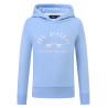 Felpa con cappuccio HV Polo Jewel Kids - Blu polvere