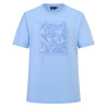 T-shirt a maniche corte HV Polo Jenny donna - Blu polvere