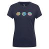 T-shirt a maniche corte Imperial Riding Holographics donna - Marina
