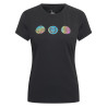 T-shirt a maniche corte Imperial Riding Holographics donna - Nero