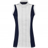 Polo Diamantina senza maniche da donna Flags & Cup - Blu navy