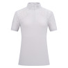 Top a maniche corte da donna Imperial Riding Breeze - Bianco