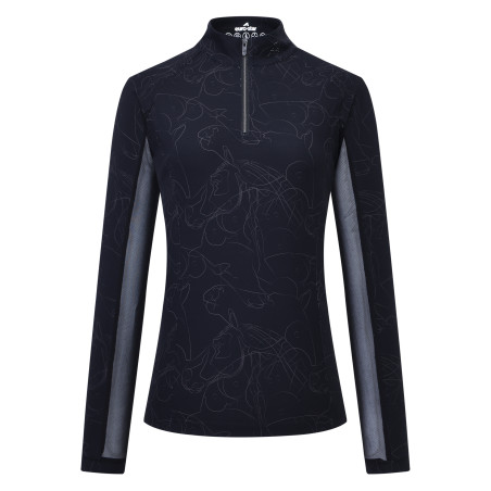 Top a maniche lunghe Euro-Star Joline donna