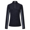 Top a maniche lunghe Euro-Star Joline donna - Nero