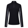 Top a maniche lunghe Euro-Star Joly donna - Nero