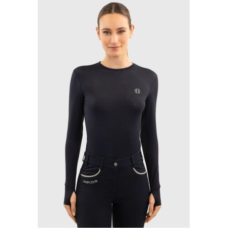 T-shirt a maniche lunghe Harcour Bluvea donna