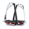 Staffili Flex-On Iron-S Chrome IUG neri - Nero / rosso