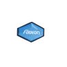 Adesivi Flex-on Casco Armet - Blu ciano argento