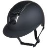 Casco Glamour Shield HKM - Nero / argento