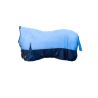 Coperta highneck HKM Norwich 600D foderata in pile - Blu scuro / blu chiaro