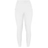 Leggings foderati in pile Riding World Volga Donna - Bianco