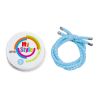 Kit di profili Casco My Style a righe - Blu chiaro riflettente