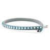 Kit di profili Casco My Style a righe con cristalli - Cristalli acquamarina