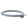 Kit di profili Casco My Style a righe con cristalli - Cristalli blu denim