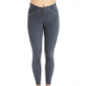 Pantaloni Horseware Newmarket a vita media con grip al ginocchio - Orchidea indaco