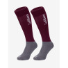 Calzini da concorso LeMieux Sparkle - Bordeaux