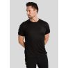 T-shirt in rete Montar MoLui uomo - Nero