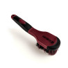 Spazzola Ezi-Groom Grip Shires - Bordeaux