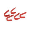 Ganci per scuderia Shires - Rosso