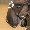 Coprinasi Shires FlyGuard Pro per briglia con capezzina incrociata - Nero