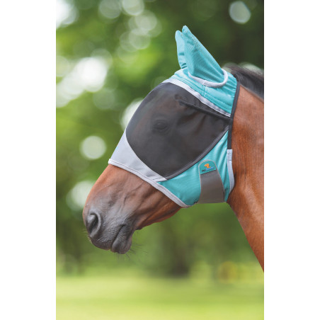 Maschera antimosche Shires FlyGuard Pro Deluxe con orecchie