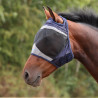 Maschera antimosche Shires FlyGuard Pro in rete fine con passaggio per le orecchie - Marina