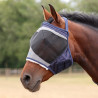 Maschera antimosche Shires FlyGuard Pro in rete fine senza orecchie - Marina