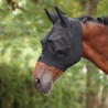Maschera antimosche estensibile Shires FlyGuard Pro con orecchie - Diaspro nero