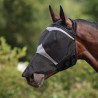 Maschera antimosche Shires FlyGuard Pro a rete fine con passaggio per le orecchie e naso - Diaspro nero