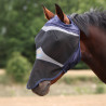 Maschera antimosche Shires FlyGuard Pro a rete fine con passaggio per le orecchie e naso - Marina