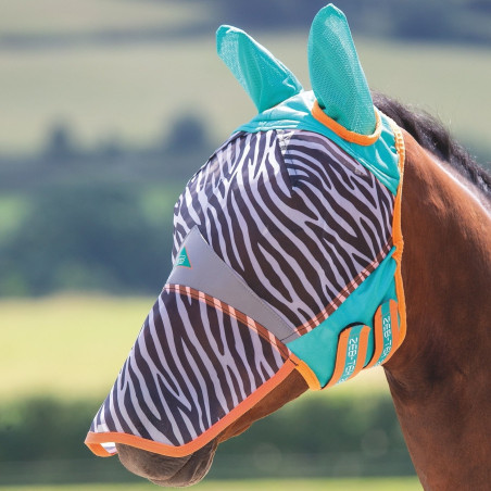 Maschera anti-mosche Shires FlyGuard Pro ZEB-TEK