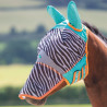Maschera anti-mosche Shires FlyGuard Pro ZEB-TEK - Stampa zebrata