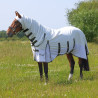 Coperta antimosche integrale Shires Highlander Plus Sun Shade - Bianco