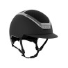 Casco Kask Dogma Chrome con cornice Swarovski - Nero / argento
