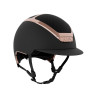 Casco Kask Dogma Chrome Swarovski midnight rivetto - Nero / everyrose