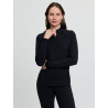 Base layer LeMieux a maniche lunghe Airflow donna - Nero