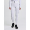 Pantaloni da equitazione LeMieux donna Cami Sculpt con grip in silicone sul fondo - Bianco