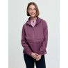 Giacca impermeabile LeMieux mezza zip Perri donna - Malva