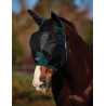 Maschera antimosche Weatherbeeta ComFiTec in rete resistente con orecchie - Nero / verde foresta