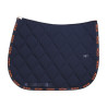 Tappeto GEM Love - Blu navy / corallo