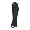 Mini chaps in pelle morbida con cerniera laterale Magellano Equestro - Nero