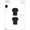 T-shirt tecnico da allenamento da donna taglio slim Equestro - Nero