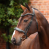 Briglia da dressage con capezzina Opus 180M Shires Velociti Lusso - Nero