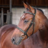 Briglia Hunter Elite Shires Velociti Lusso - Nero